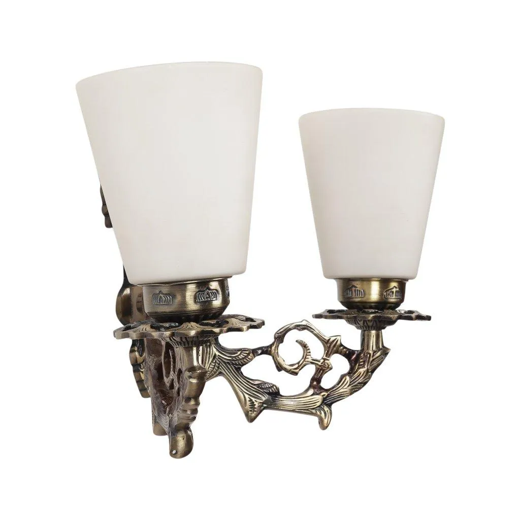 ANTIQUE BRASS Metal Wall Light No-145-2W