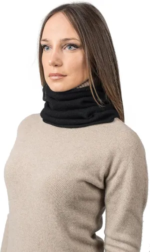 Dalle Piane Cashmere - Infinity scarf in 100% regenerated cashmere - Woman/Man, One size