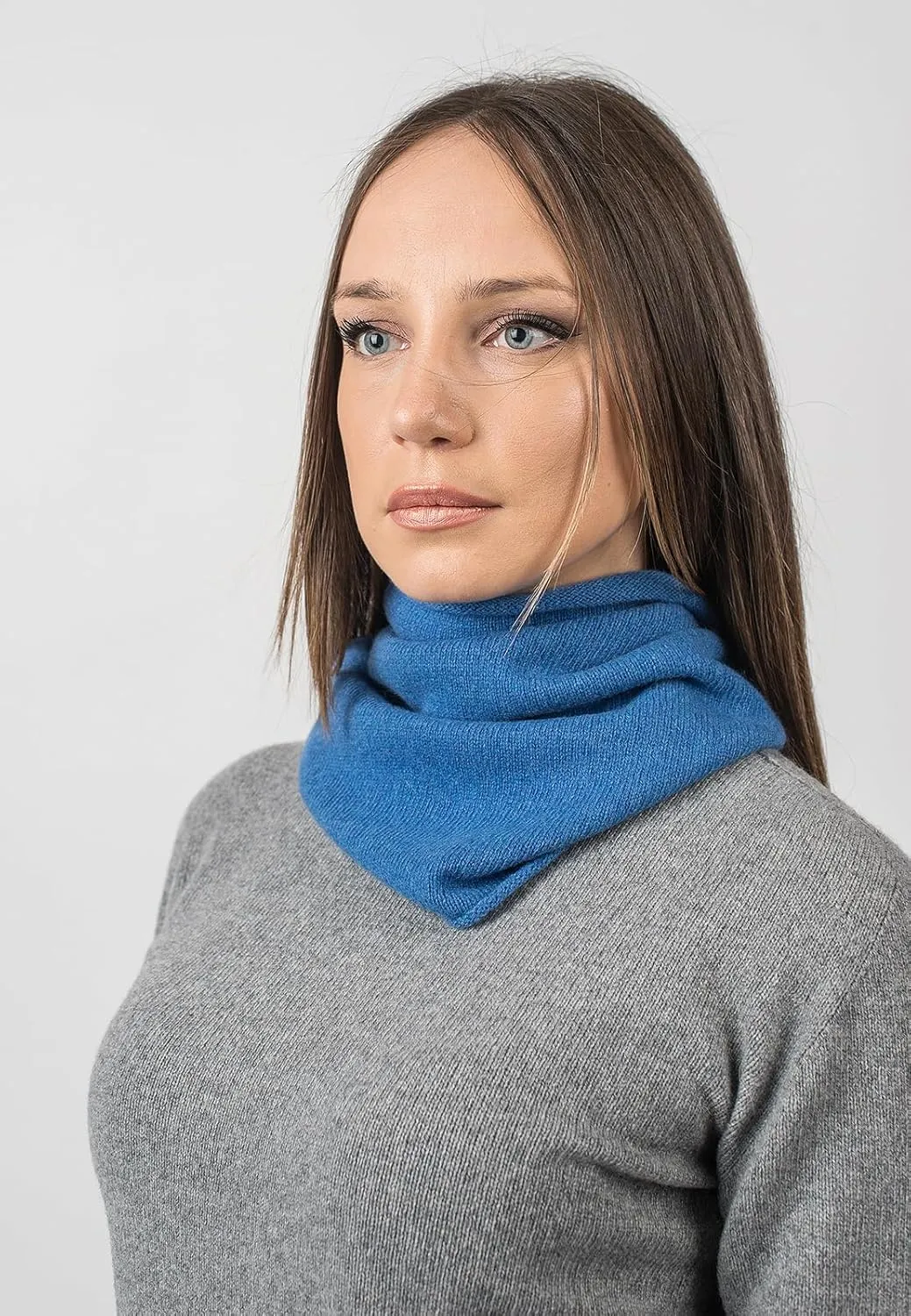 Dalle Piane Cashmere - Infinity scarf in 100% regenerated cashmere - Woman/Man, One size