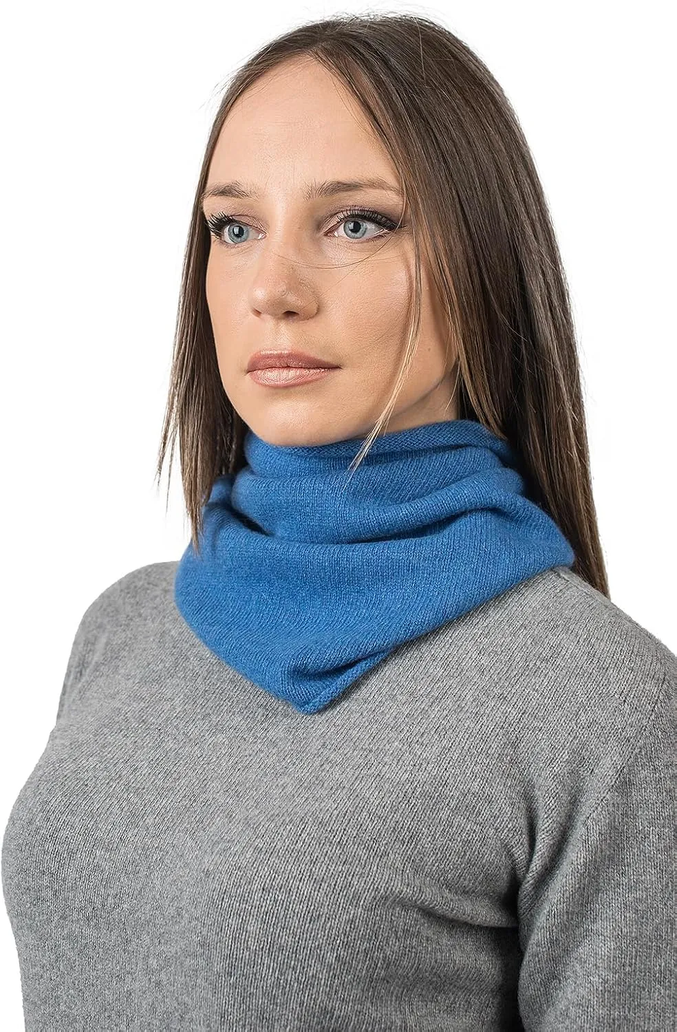 Dalle Piane Cashmere - Infinity scarf in 100% regenerated cashmere - Woman/Man, One size