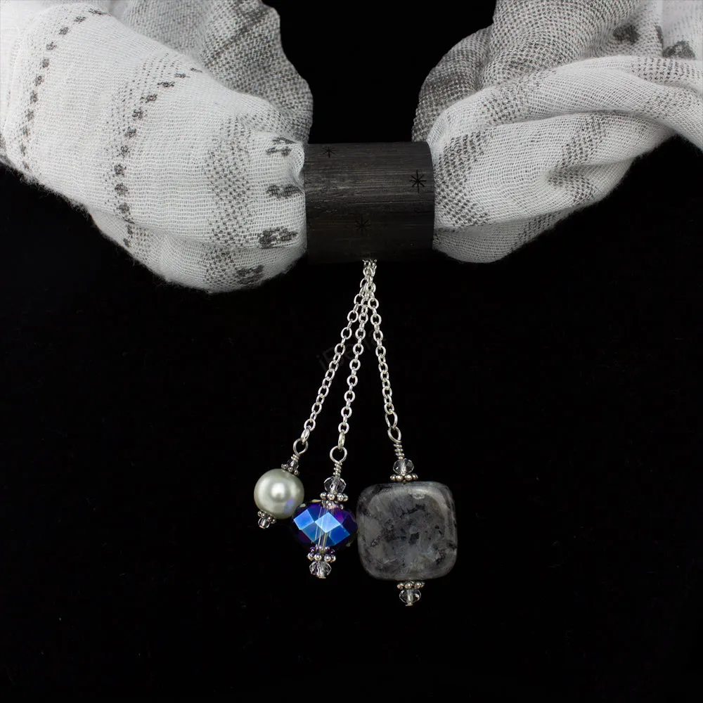 iBella® Scarf Slide Jewelry Set - Nantucket