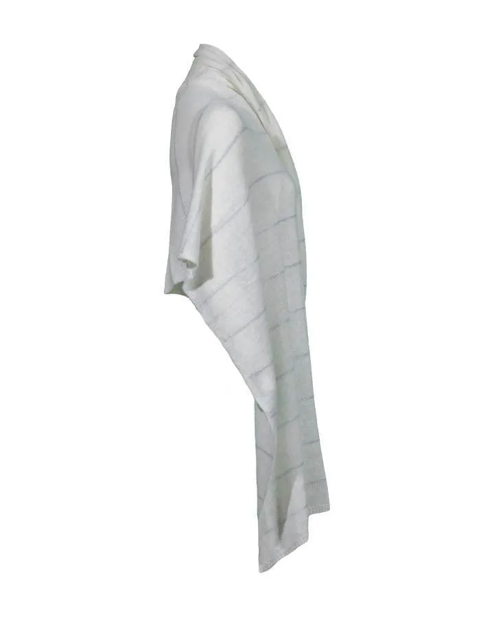 Kinross Lurex Stripe Wrap