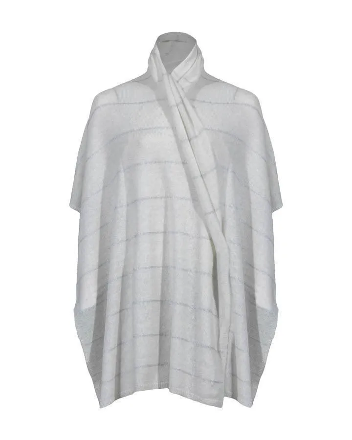 Kinross Lurex Stripe Wrap