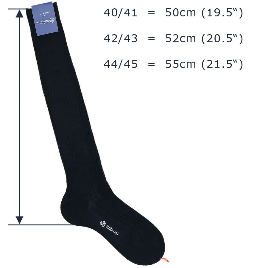 Knee Socks - Dots - Espresso - Wool