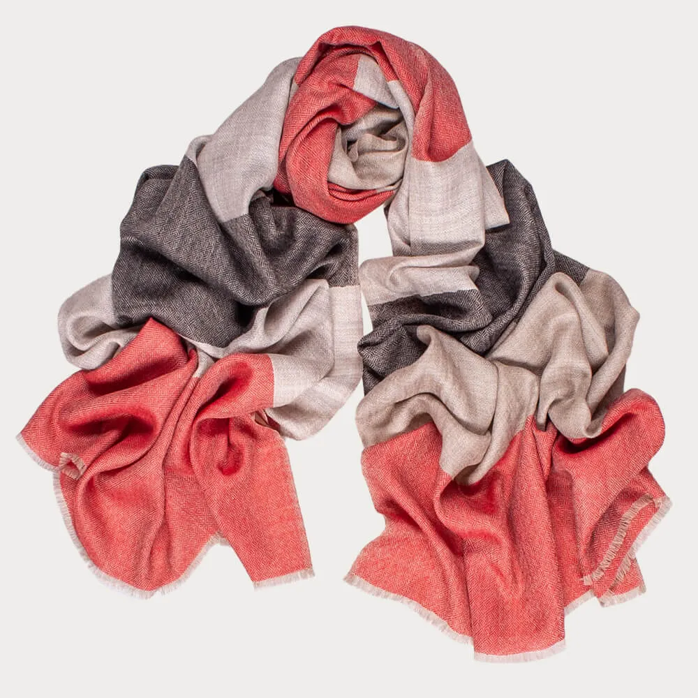 Langton Silk and Wool Scarf