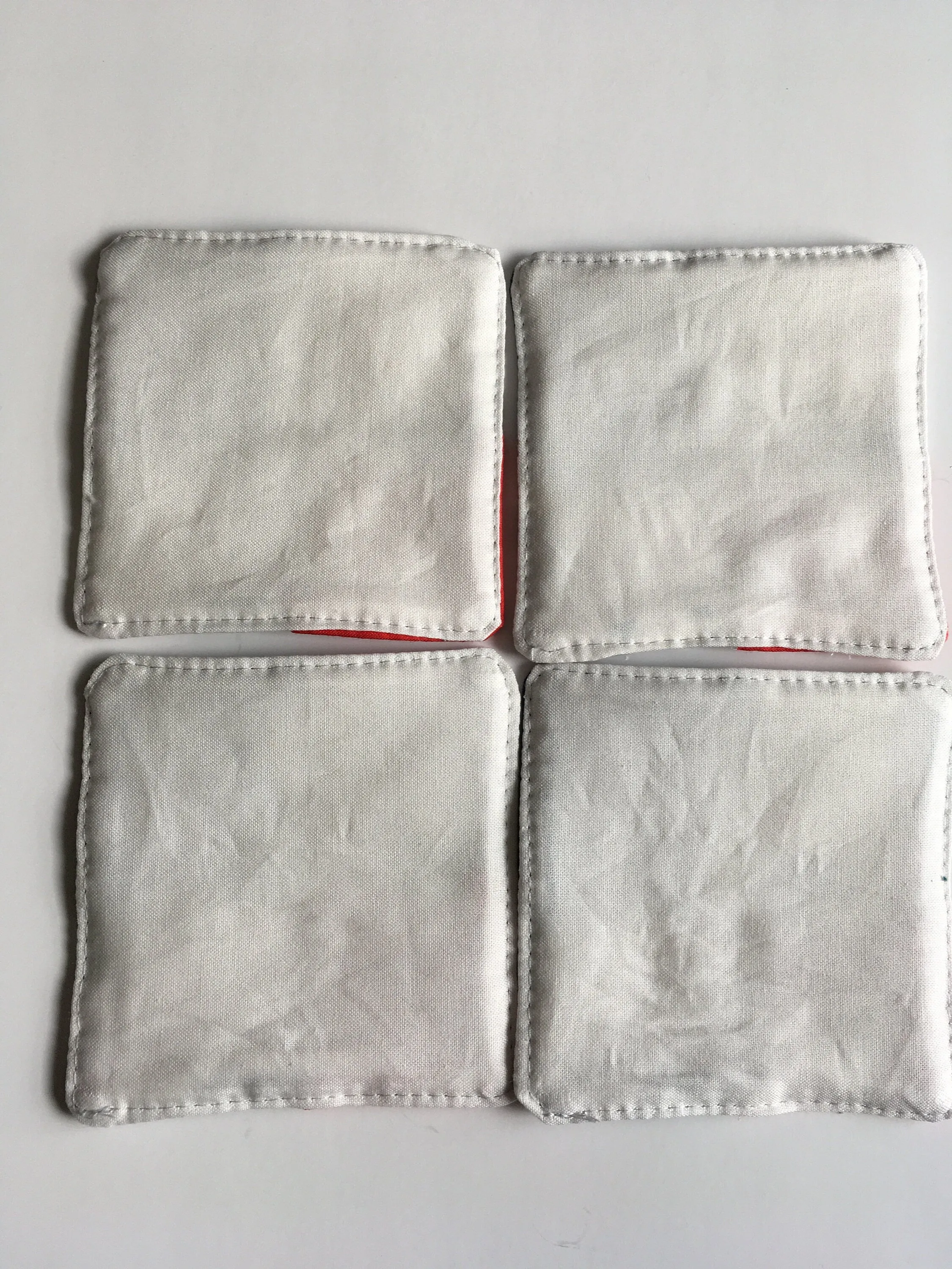 Llama Christmas Coaster set of four quilted