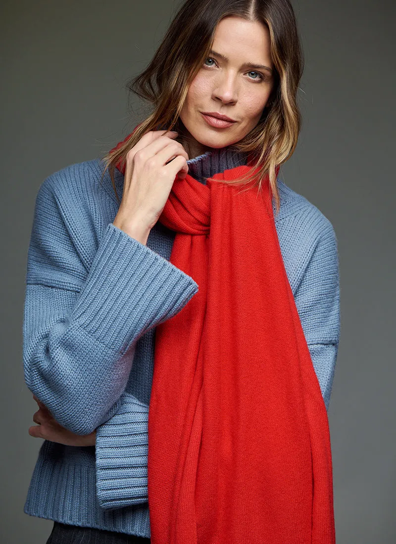 Luxe Pure Cashmere Travel Scarf