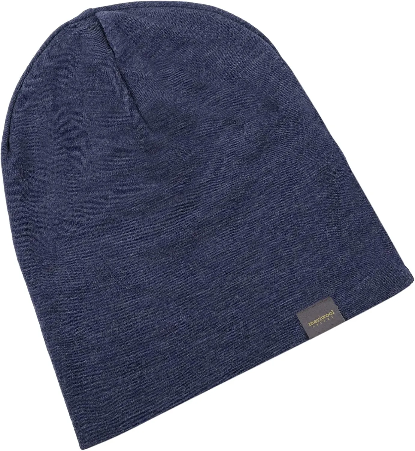 MERIWOOL Unisex Merino Wool Cuff Beanie Winter Hat for Men and Women