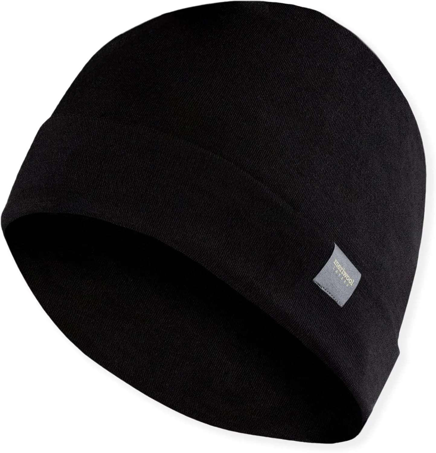 MERIWOOL Unisex Merino Wool Cuff Beanie Winter Hat for Men and Women