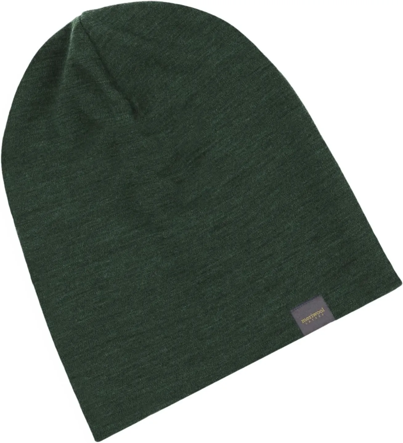 MERIWOOL Unisex Merino Wool Cuff Beanie Winter Hat for Men and Women