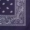 Navy Blue Cavalry Scarf / Bandana / Handkerchief