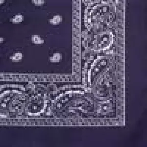 Navy Blue Cavalry Scarf / Bandana / Handkerchief