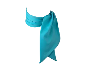 Solid Color Multifunction Cooling Scarf -Turquoise