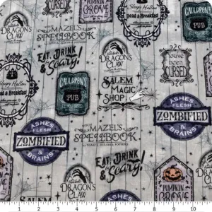 Spell on You Digital Cuddle® Multi-Colored Minky Polyester Yardage| Shannon Fabrics