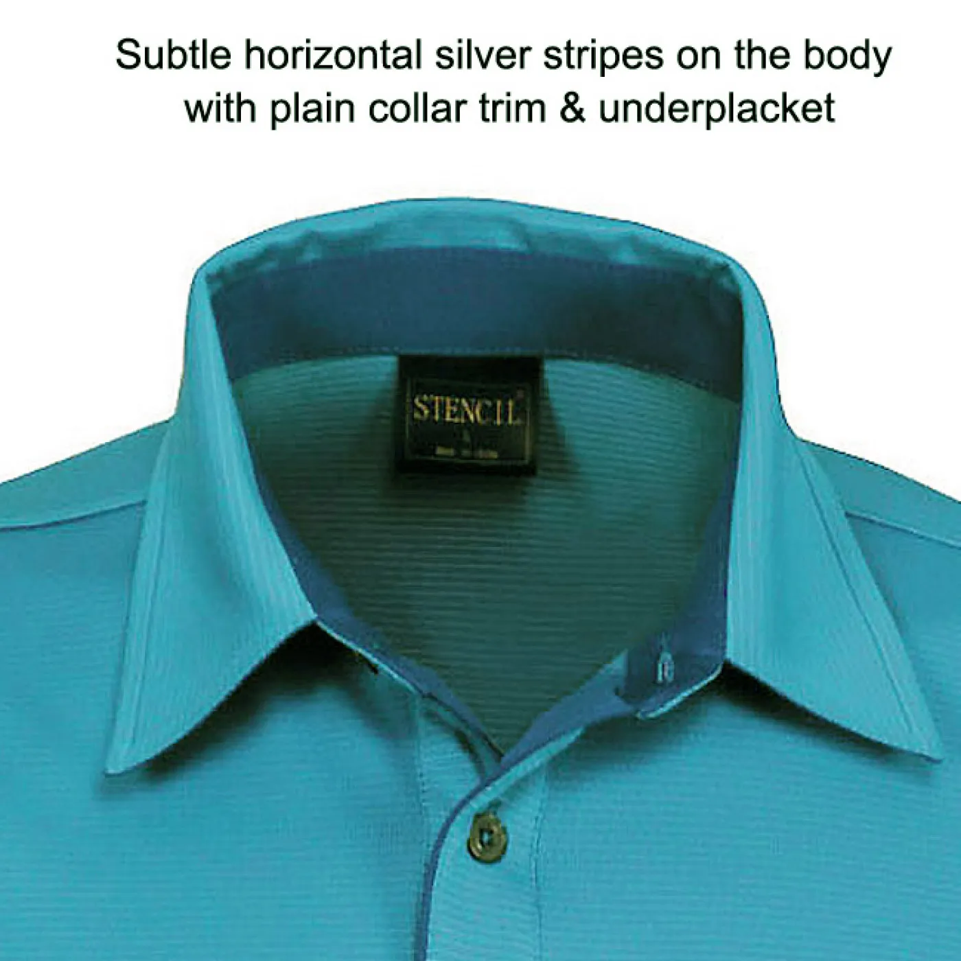 Stencil 1058 Mens Silvertech Short Sleeve Polo