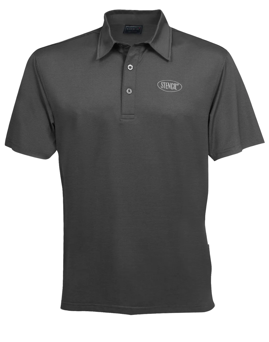 Stencil 1058 Mens Silvertech Short Sleeve Polo