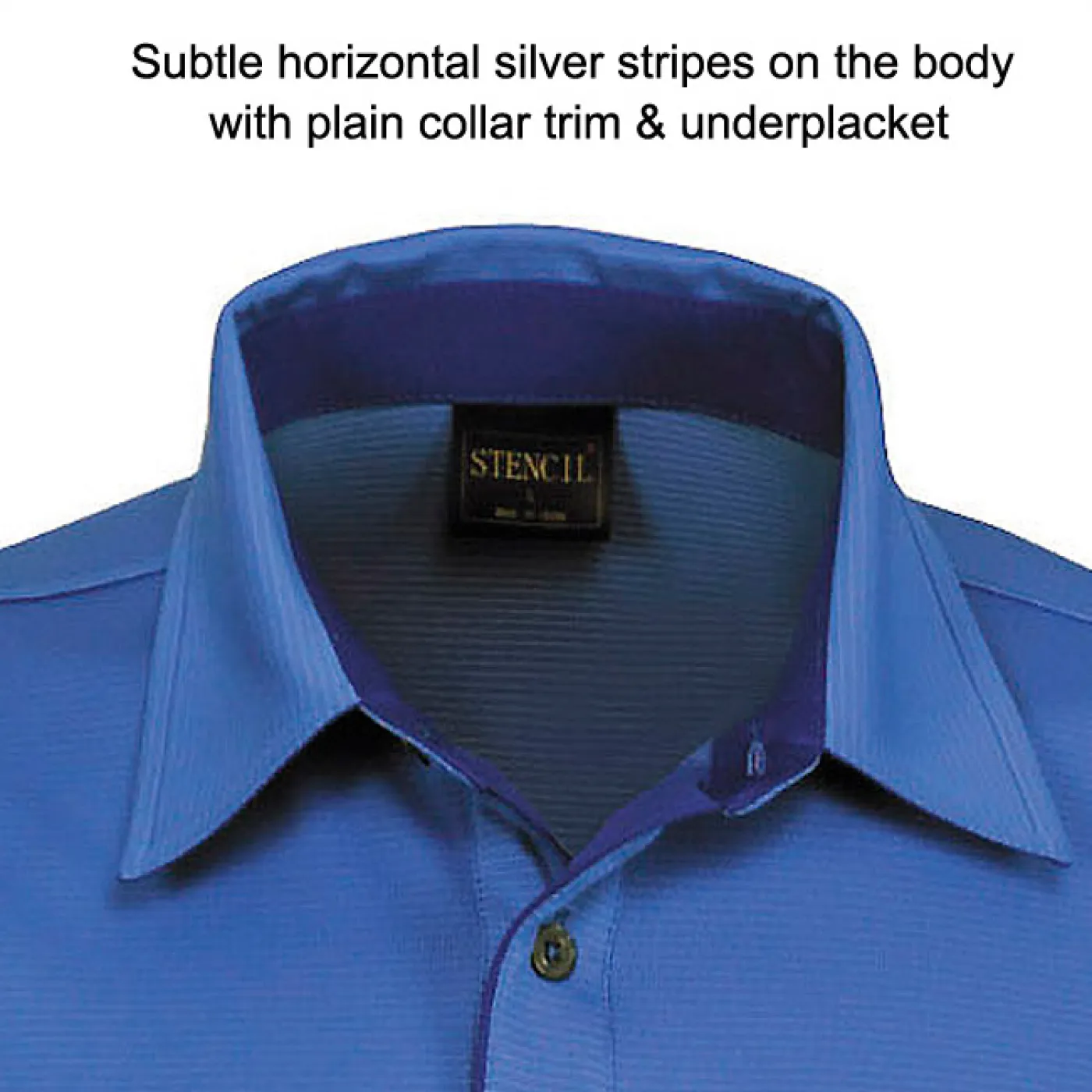 Stencil 1058 Mens Silvertech Short Sleeve Polo