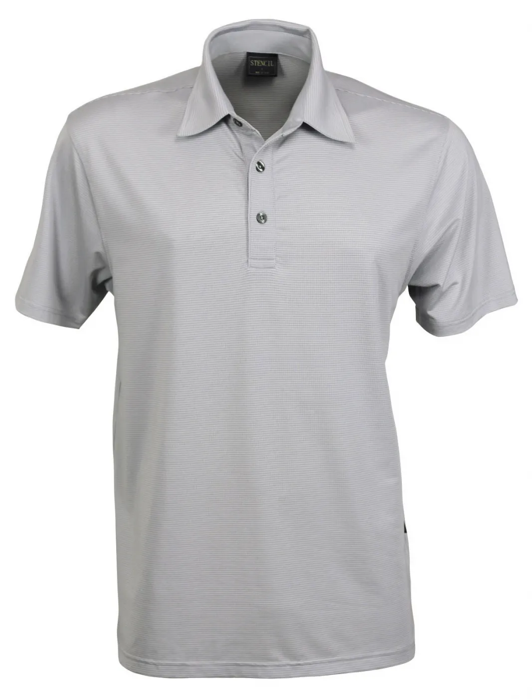 Stencil 1058 Mens Silvertech Short Sleeve Polo