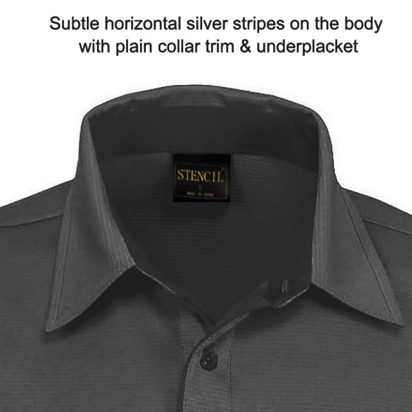 Stencil 1058 Mens Silvertech Short Sleeve Polo