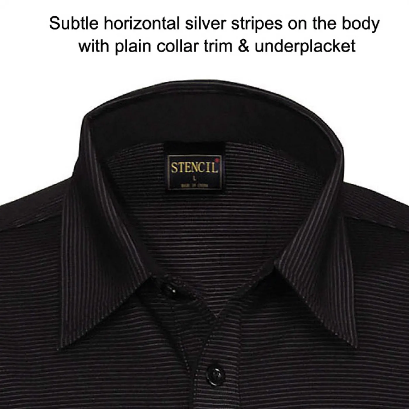Stencil 1058 Mens Silvertech Short Sleeve Polo