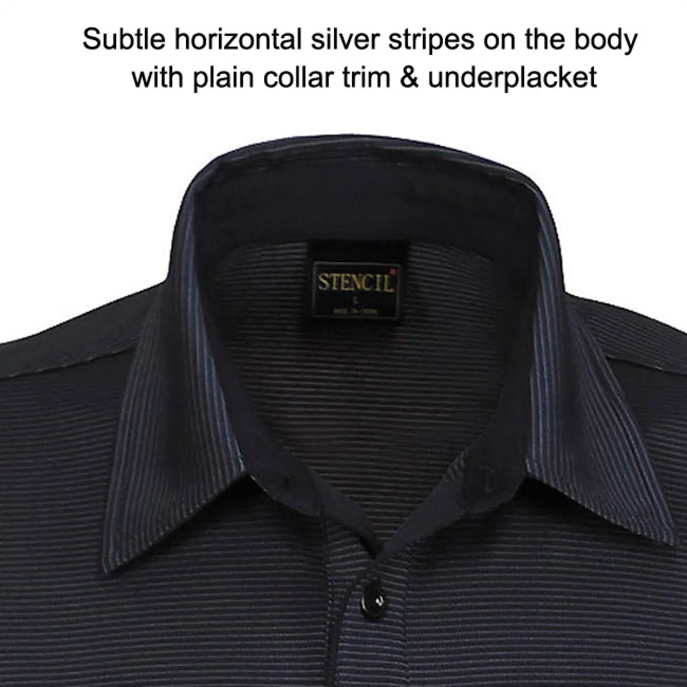 Stencil 1058 Mens Silvertech Short Sleeve Polo