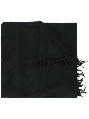 Striped Scarf Black