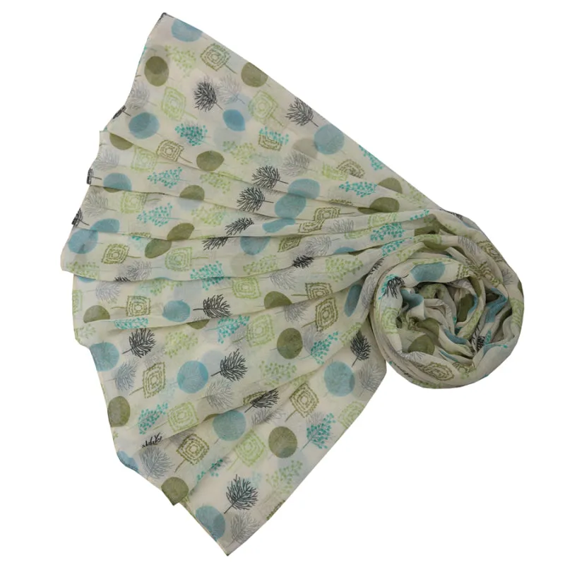 WOODLAND DESIGN SCARF